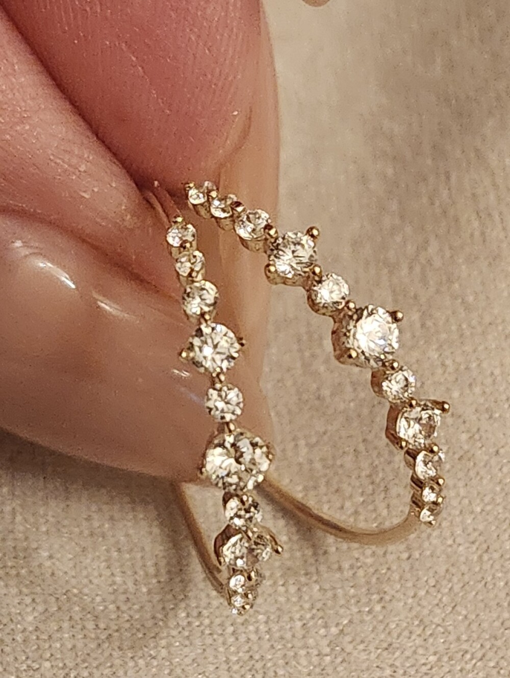 10kt  Ring  Two Ring Size 7 - Picture 10 of 10